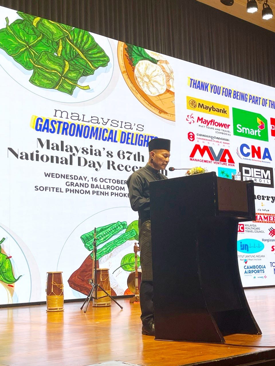 កម្មវិធី Malaysia's 67th National Day Reception | Cambodia Business ...